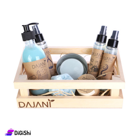 DAJANI Men's Body Care Package with Wooden Box