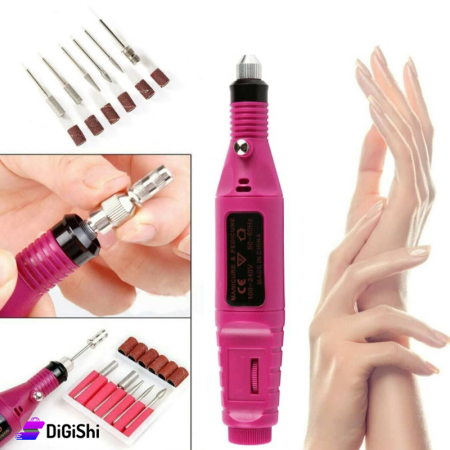 مبرد أظافر كهربائي 6 in1