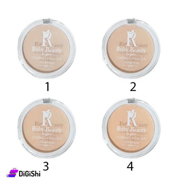 بودرة مضغوطة Ruby Beauty