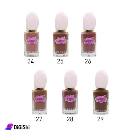 MONELLA HAVANAl Nail Polish Brown Shades