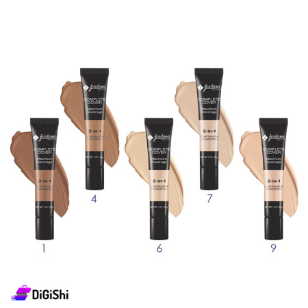 COMPLETE COVER 2-in-1 JORDANA Foundation and Concealer