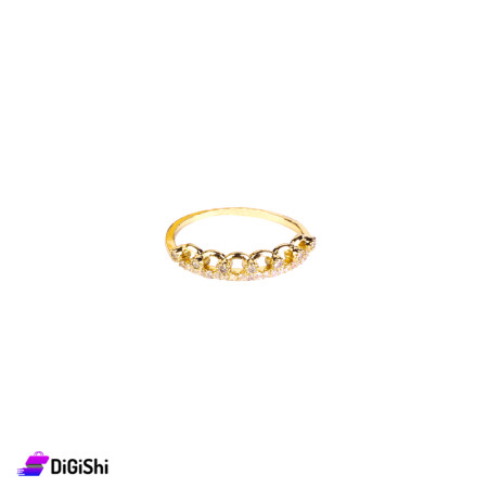 Thin Golden Rings with Braids Model