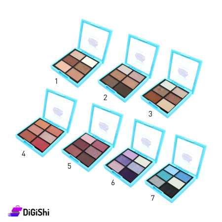 MoNellA HAVANA 6 Color Eyeshadow Palette