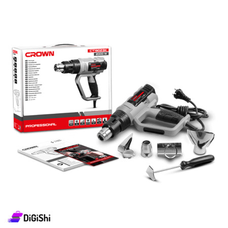 CROWN CT19023k B3 Hot Air Gun 2000 watt