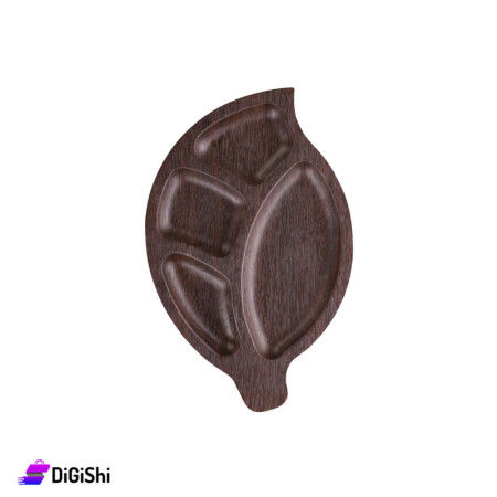 Wood Dish Plants Leaf Shape