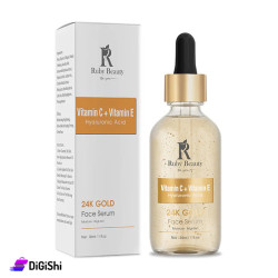 Ruby Beauty Face Serum with Vitamins C and E and 24k Gold