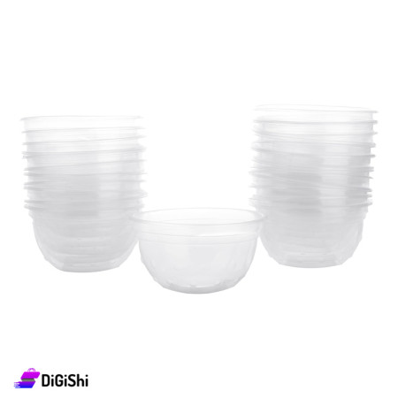 Nylon Bowl Set Medium Size - Transparent