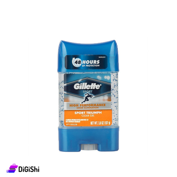 Gillette High Performance Sport Triumph Gel Deodorant For Men Gillette High Performance Sport Triumph Gel Deodorant For Men