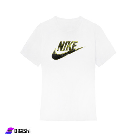 كنزة قطن نسائية مع شعار NIKE رقم M142