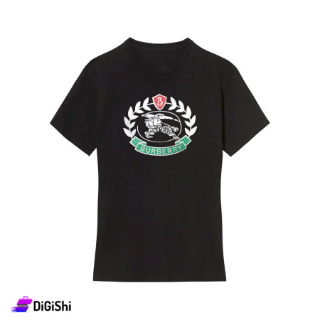 BURBERRY Women's Cotton Half Sleeves Sweatshirt - M 142