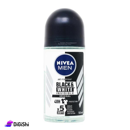 Nivea Roll Black + White Invisible Roll For Men