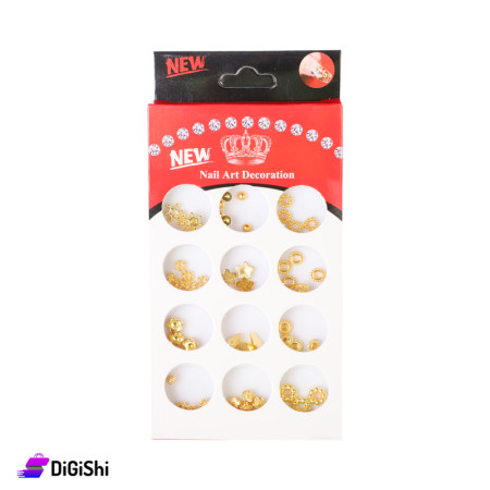 Nail Beads in Different Shapes
