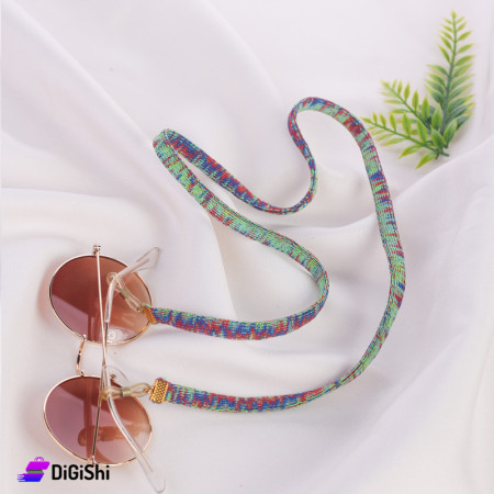 Decorative Eyeglasses Pendant - Green and Red