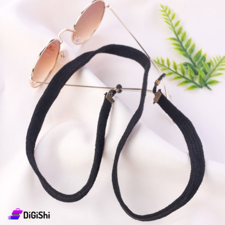 Wide Eyeglasses Pendant - Black