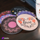 كوستر إسفنج مزخرف