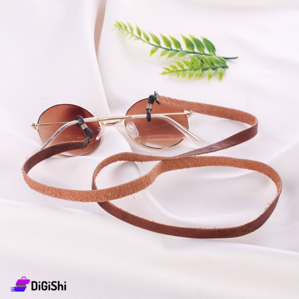 Thin Leather Eyeglasses Pendant