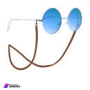 Thin Leather Eyeglasses Pendant