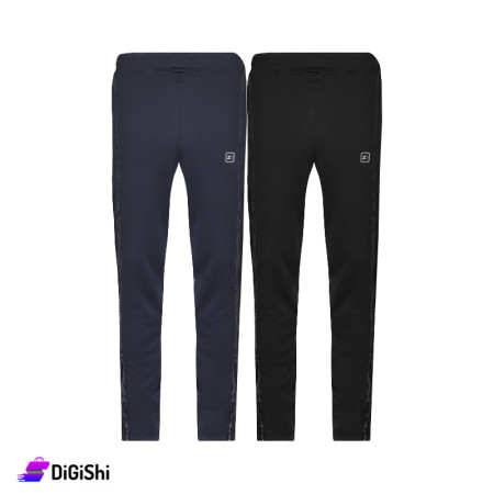 STARTER Cotton Men's Sports Pants With a shiny side line