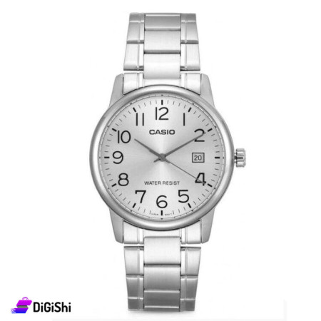 Casio Men's Wrist Watch MTP-V002D-7BUDF - Silver