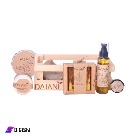 DAJANI Complete Care Set with Wooden Box