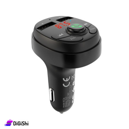 Moxom VC-05 Dual USB Car Charger And Wireless Music Player