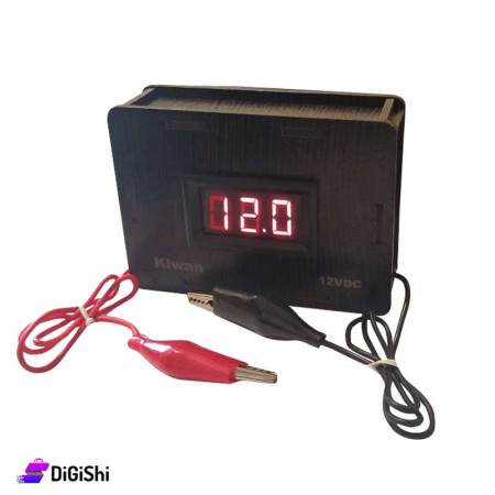 مقياس جهد بطارية DC مع علبة كيوان