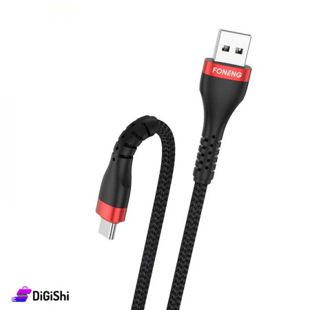 كبل Type-C شحن ونقل بيانات FONENG موديل X82