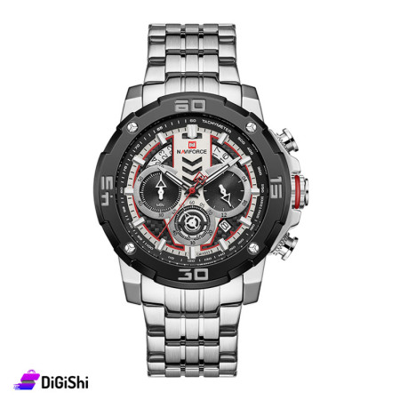 NaviForce NF9175 RF 018 Men's Wrist Watch - Silver