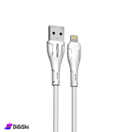 كبل للايفون شحن سريع MOXOM موديل MX-CB54