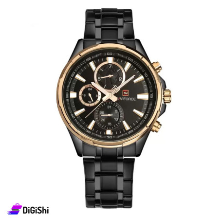 NaviForce Nf9089 NaviForce Men's Wrist Watch - Black