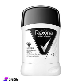 REXONA Men MotionSense Invsible On Black + White Stick