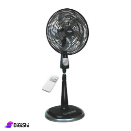 مروحة كهربائية ماركة أماندا موديل AM-6377مع جهاز تحكم