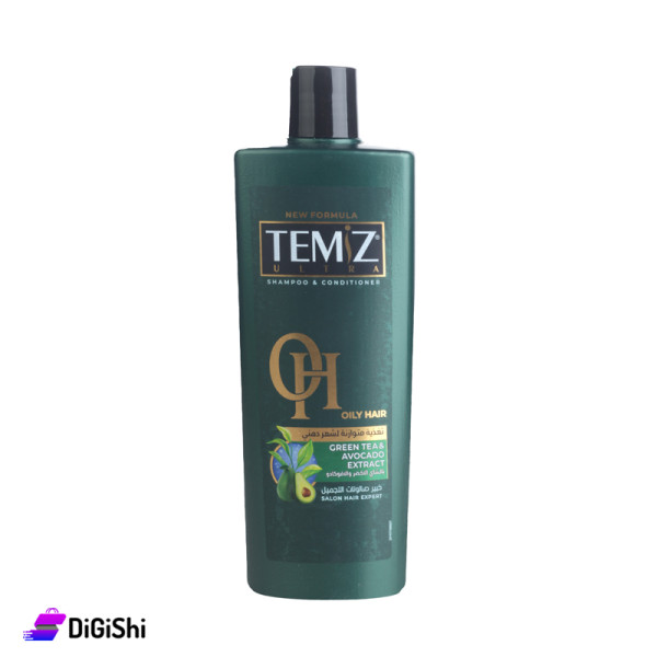 TEMIZ ULTRA Shampoo and Conditioner for Oily Hair 400ml