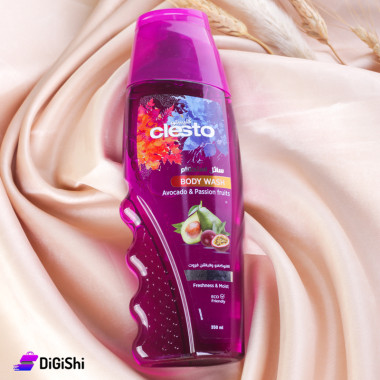 Clesto Passion Fruit and Avocado Shower Gel