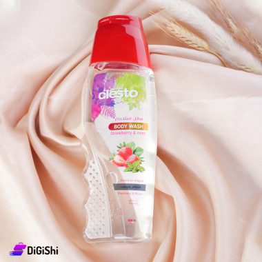Clesto Strawberry and Mint Scented Shower Gel
