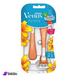 زوج شفرات حلاقة نسائية ثلاثية الشفرات Gillette Venus Ocean