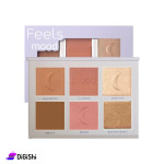 علبة أحمر خدود وهايلايتر Ruby Rose Feels Mood HB-7524 علبة أحمر خدود وهايلايتر Ruby Rose Feels Mood HB-7524