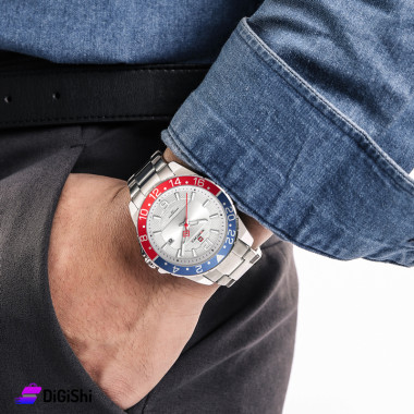 Naviforce NF9192 Stainless Steel Waterproof Quartz Watch