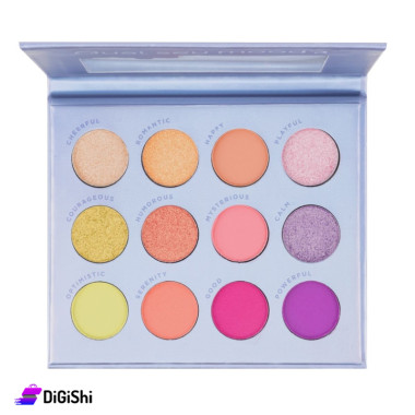 Ruby Rose Feels Mood Eyeshadow Palette 12 Colors HB-1082