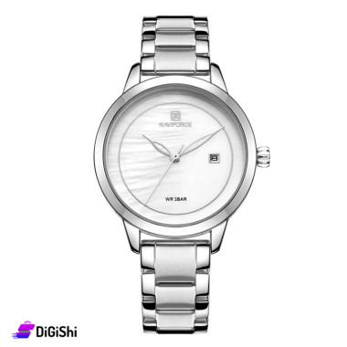 Naviforce NF5008 Stainless Steel Quartz Ladies Watch