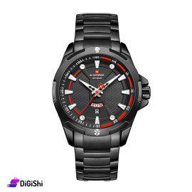 ساعة يد رجالية Naviforce NF9161 - أسود