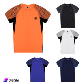 STARTER Men's Mesh Polyester T-shirt Different patterns on the shoulder