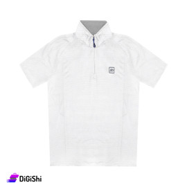STARTER Men's Mesh Polyester T-shirt With Zipper