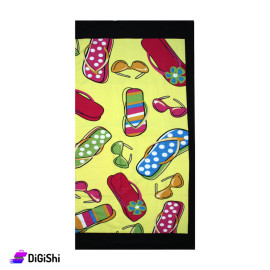 Slipres Print Polyester Bath Towel
