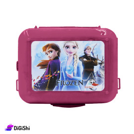 لانش بوكس مستطيل Rainbow 2141 FROZEN - فوشيا