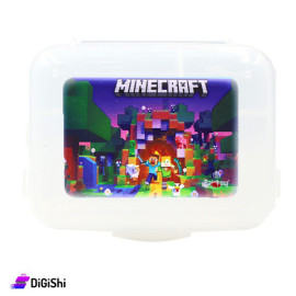 لانش بوكس مستطيل Rainbow 2141 MINECRAFT - شفاف