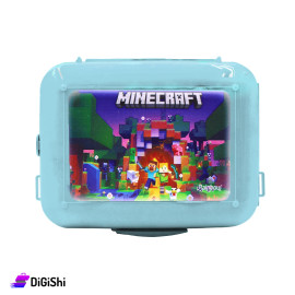 لانش بوكس مستطيل Rainbow 2141 MINECRAFT - سماوي