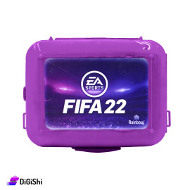 Rainbow 2141 FIFA 22 Rectangular Lunch Box - Purple