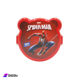 SUPER STAR Spider Man Lunch Box Teddy Bear Shape