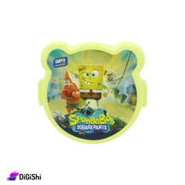 SUPER STAR Sponge Bob Lunch Box Teddy Bear Shape